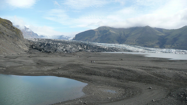 Skaftafellsjökull glacier