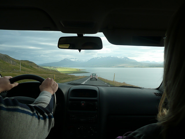 Road into Akureyri